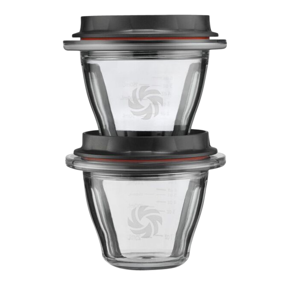 Ascent Mixskål med lock 2-pack