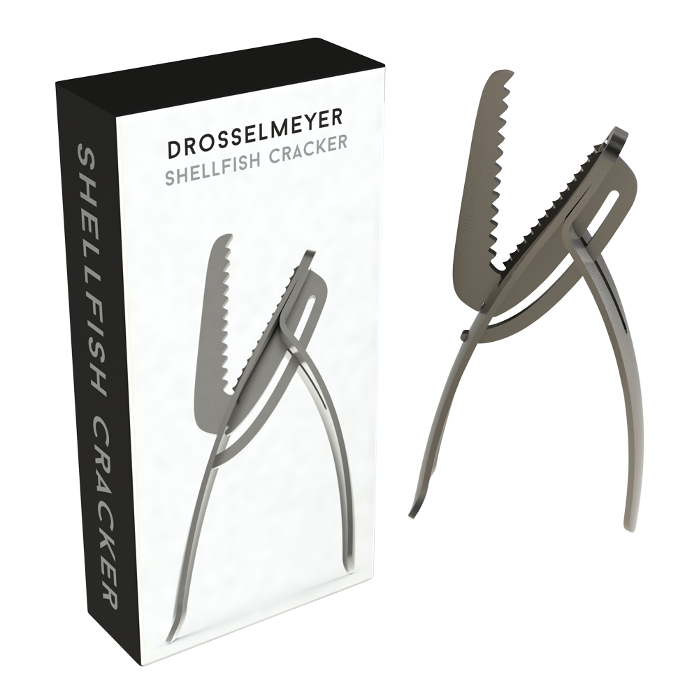 Caretta Skaldjursknäckare Stål