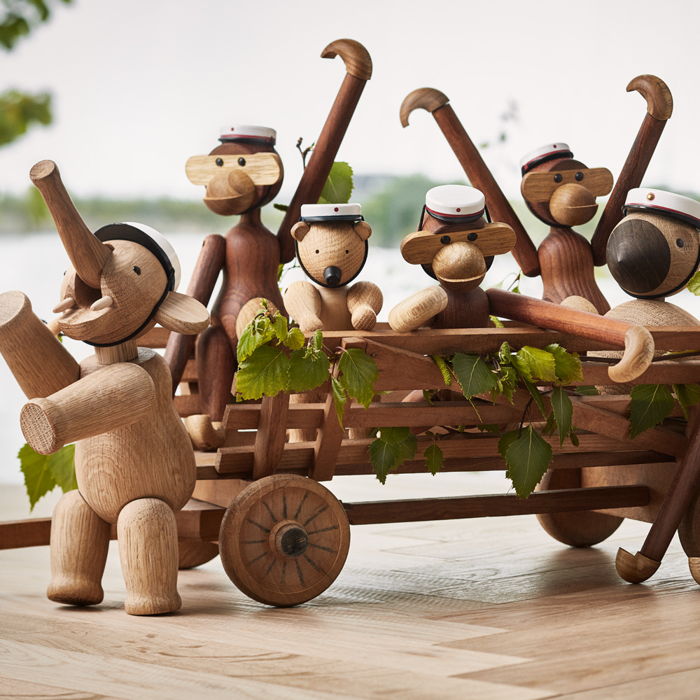 Studentmössa till Apa 20 cm Blå