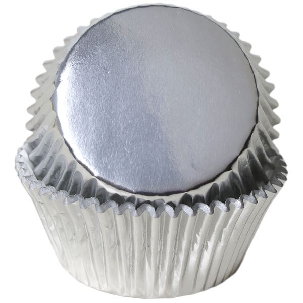 Muffinsform D5 cm 50-Pack Silver