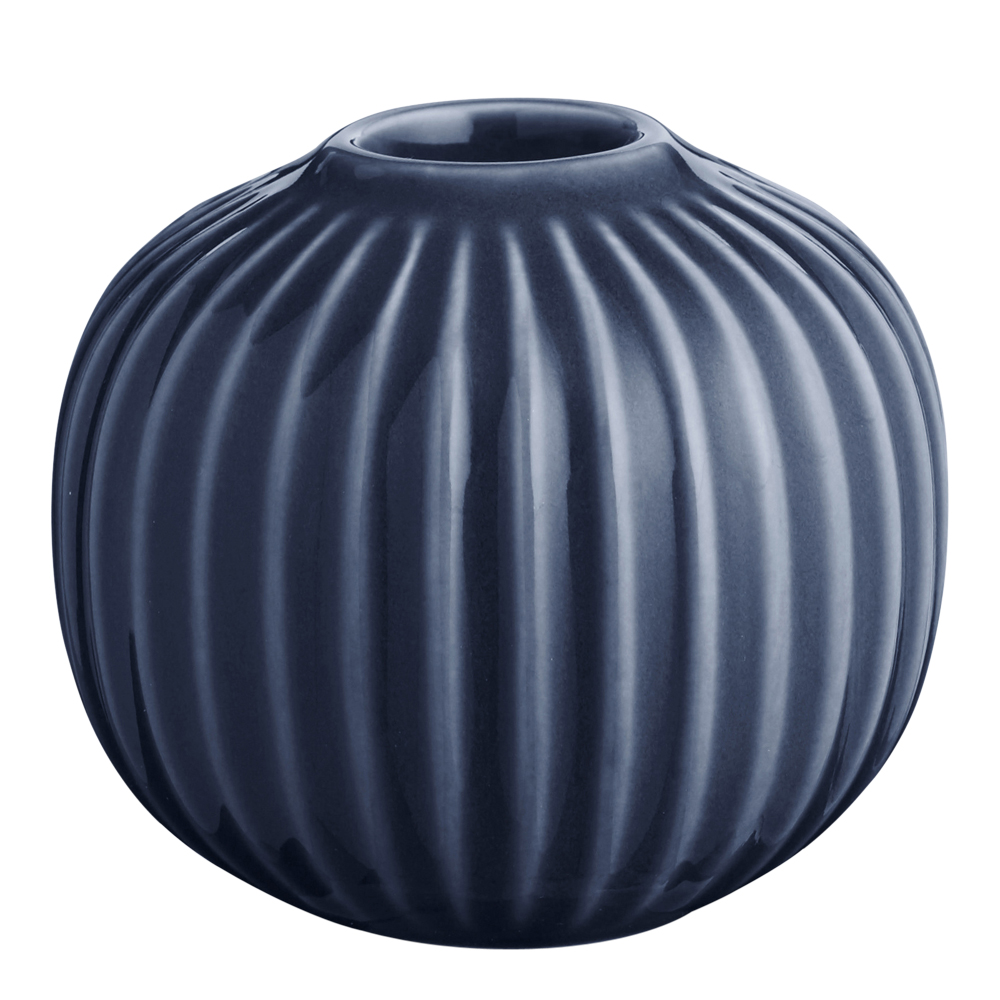 Hammersh?i Ljusstake 6,5 cm Indigo