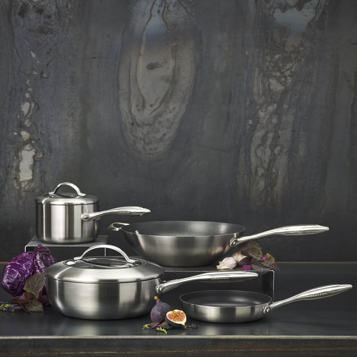 CTX Wokpanna 32?cm Rostfri