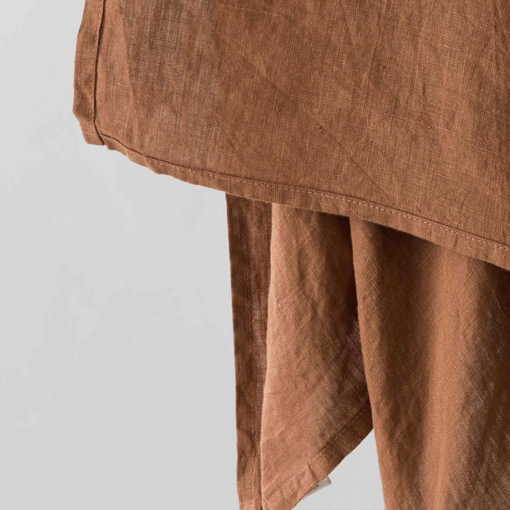 Lin Kökshandduk 50x70 cm Bärnsten