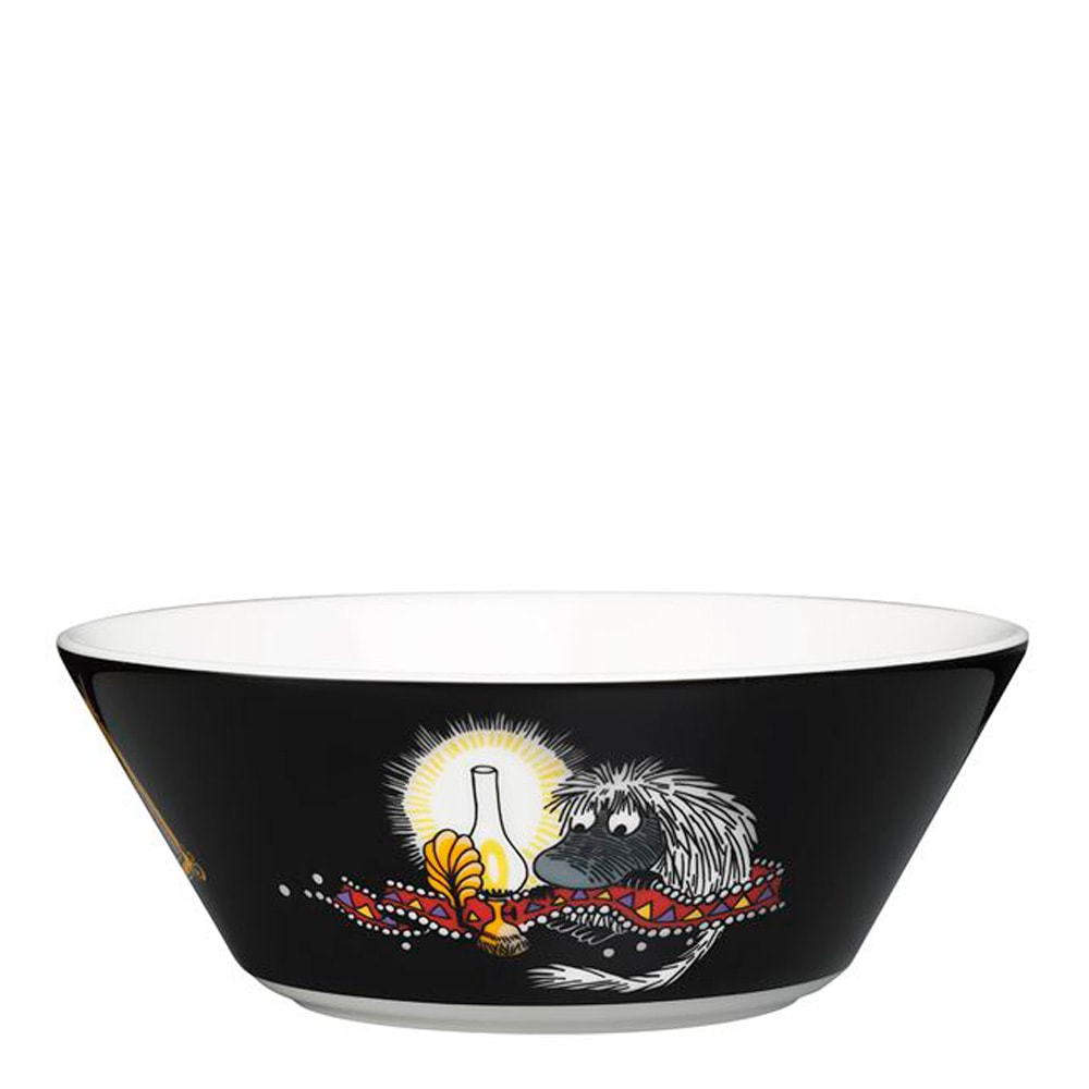 Mumin Skål 15 cm Förfadern Svart