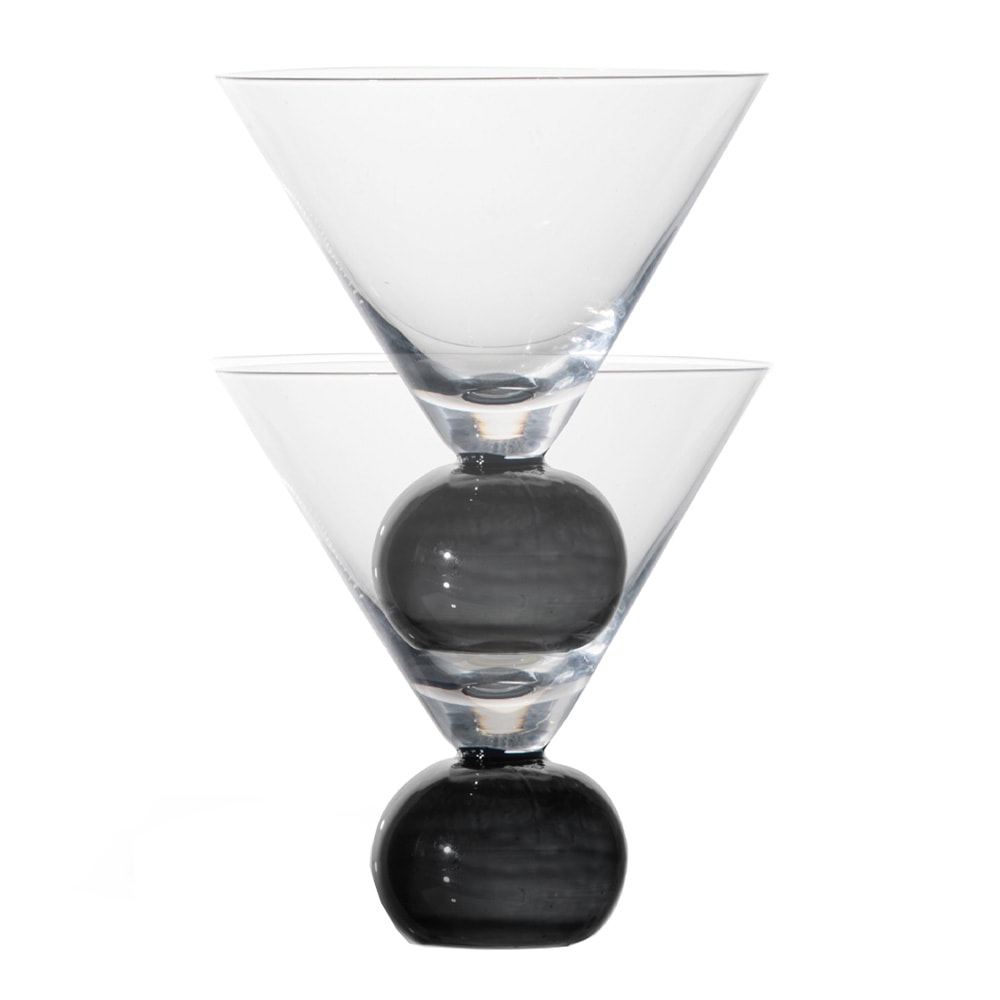 Spice Glas 24 cl 2-pack Svart