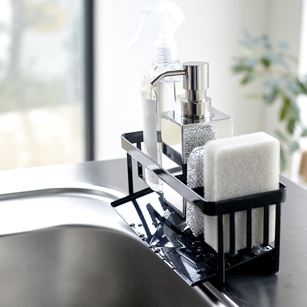 Tower Diskst&auml;ll 25x10 cm Svart