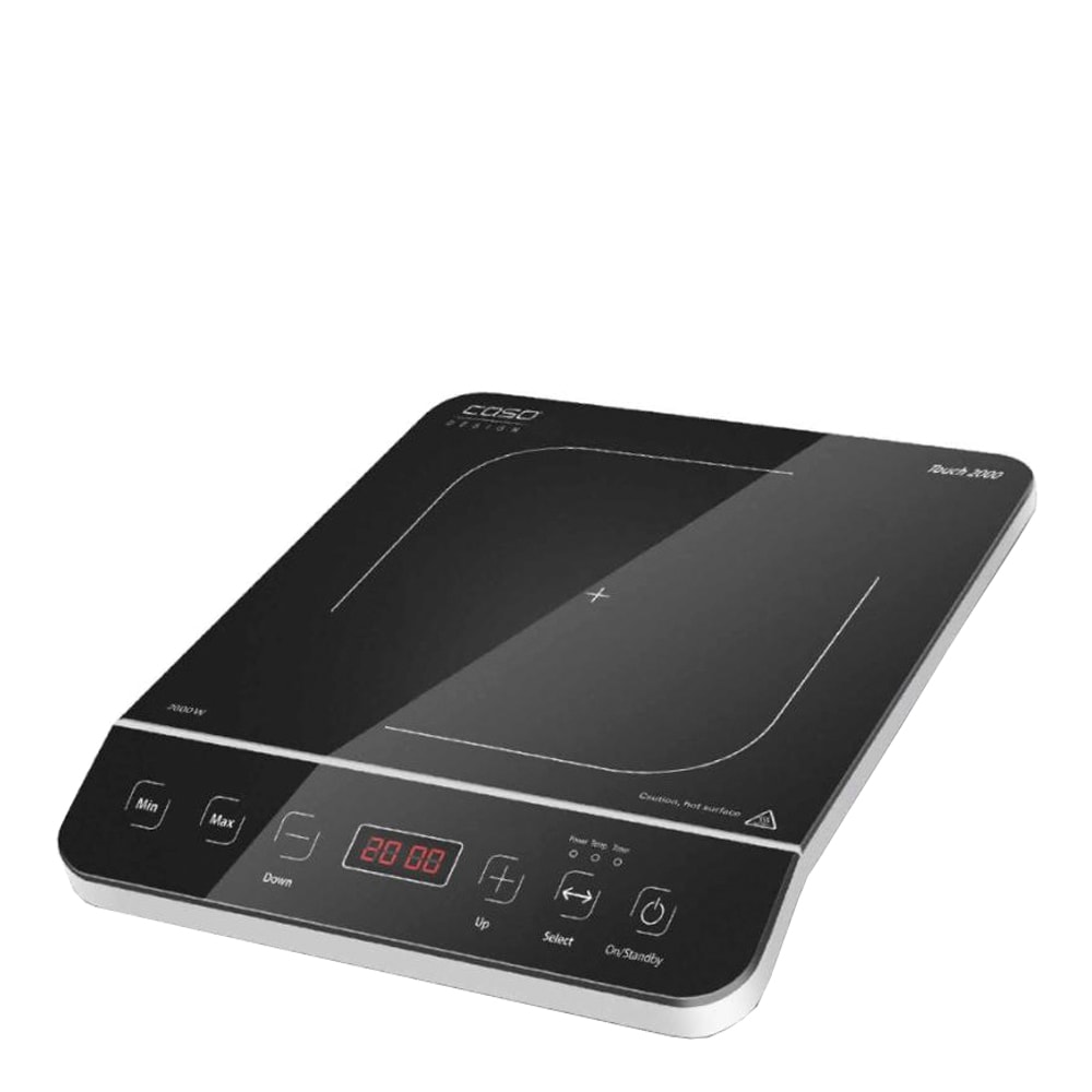 Induktionsplatta Touch 2000 Svart