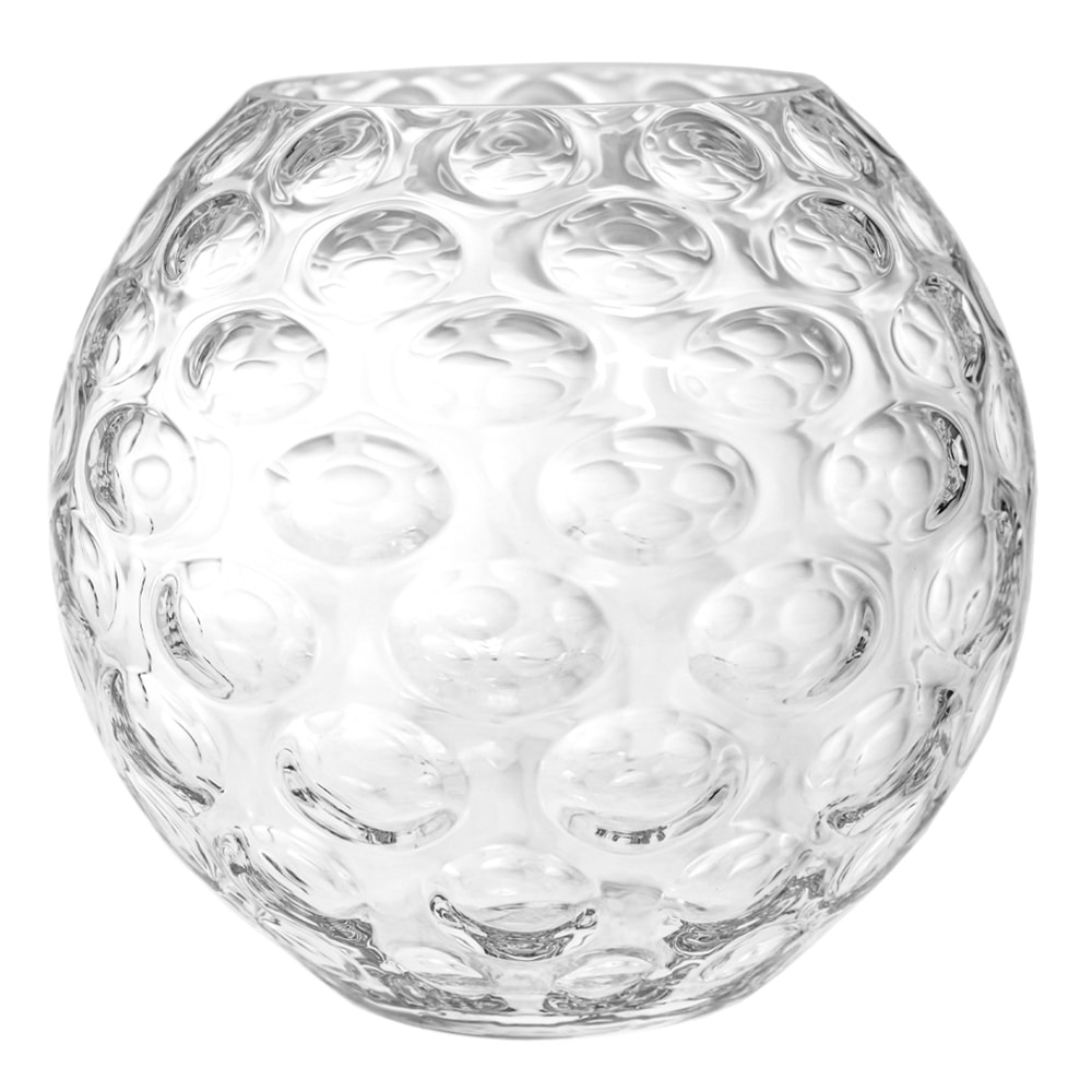 Kugel Vas 18 cm Klar