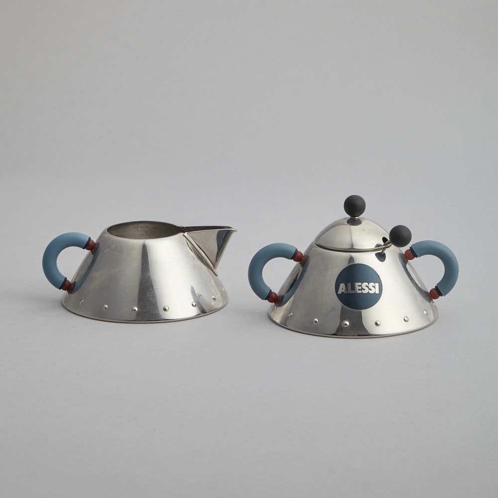 Alessi SÅLD Sockerskål och Gräddkanna