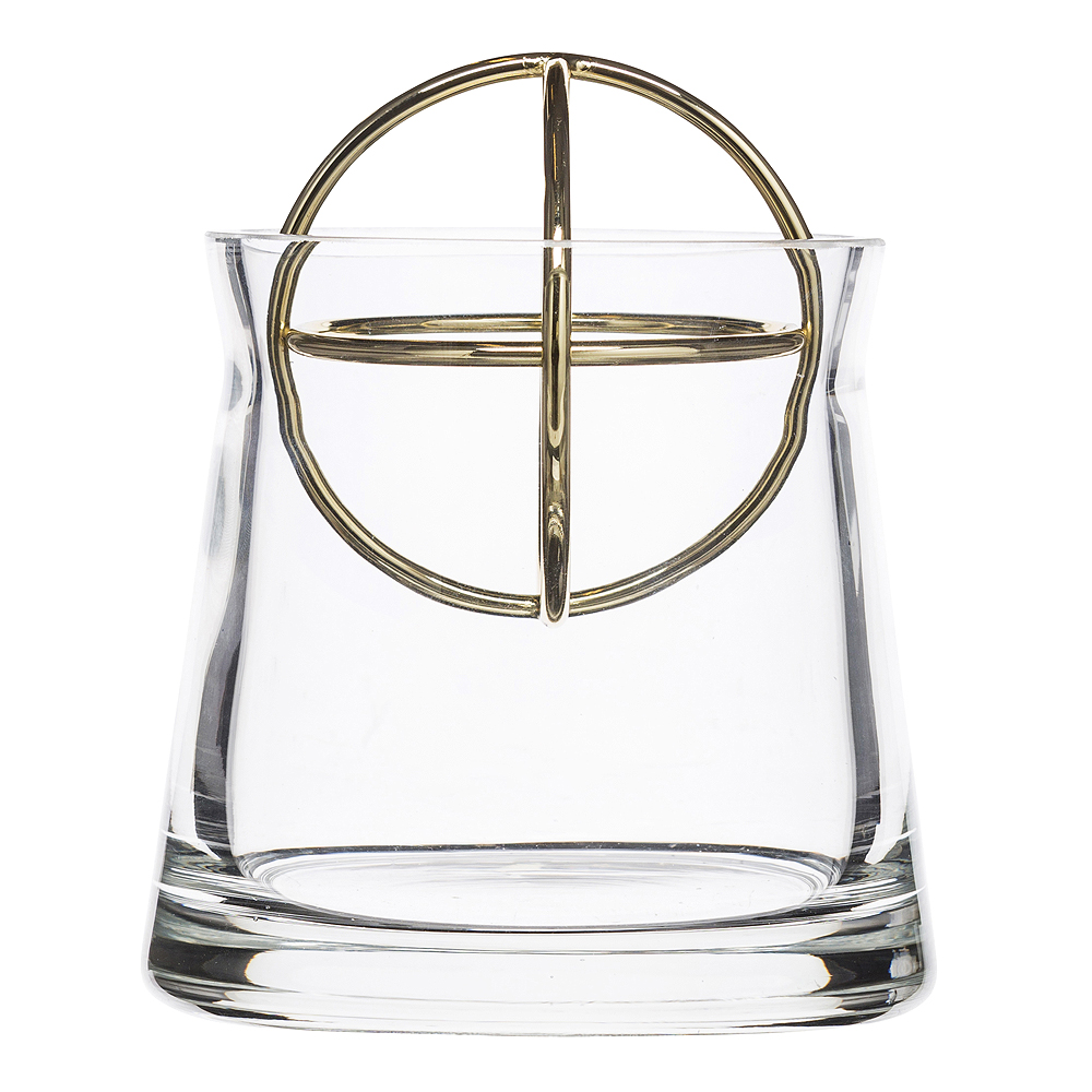 Sphere Vas Small Guld