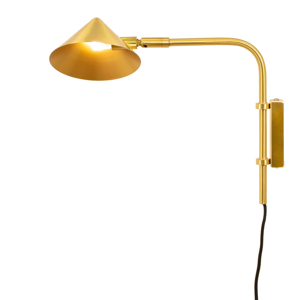 Kelly Vägglampa 35 cm Guld
