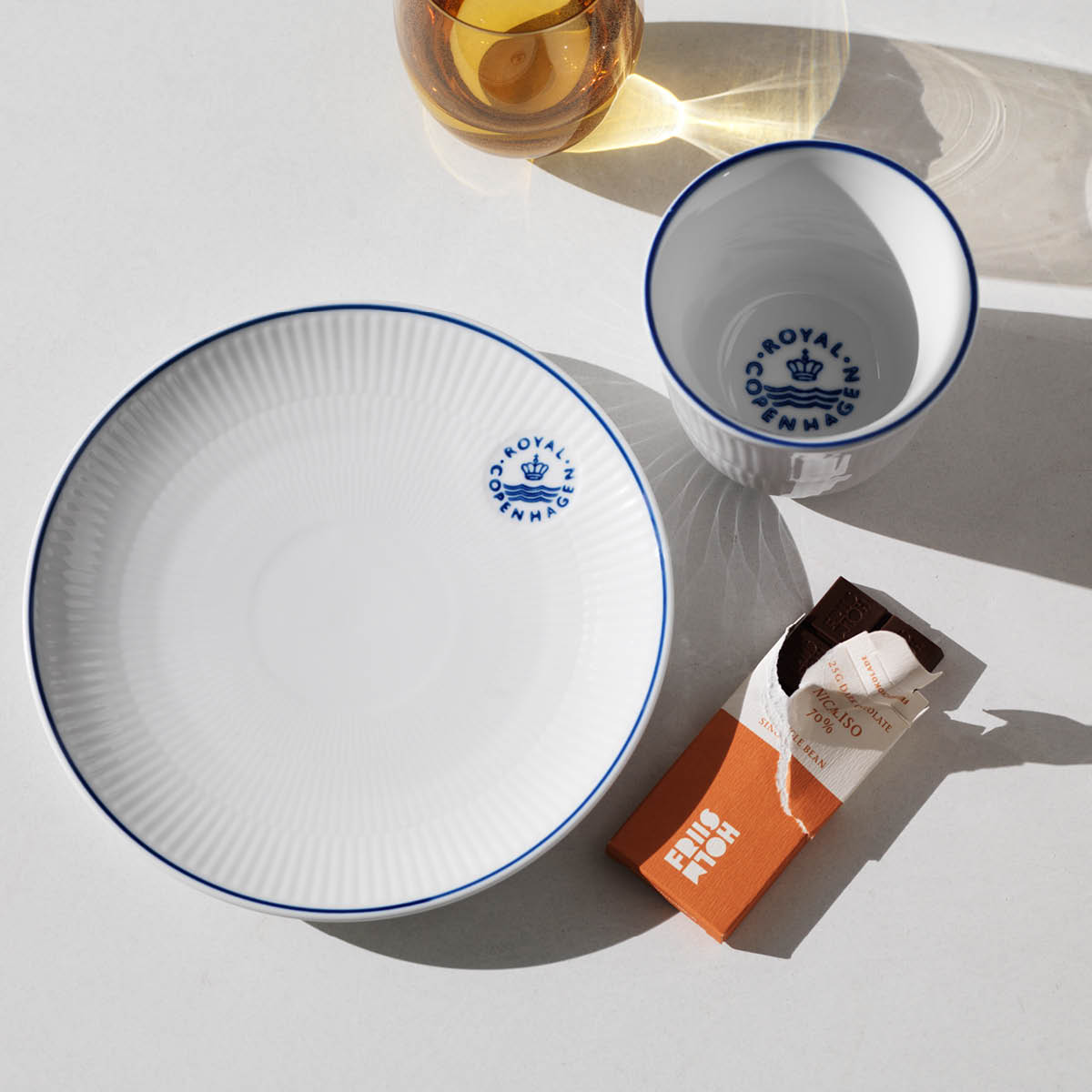 Blueline Coupe Tallrik 19 cm