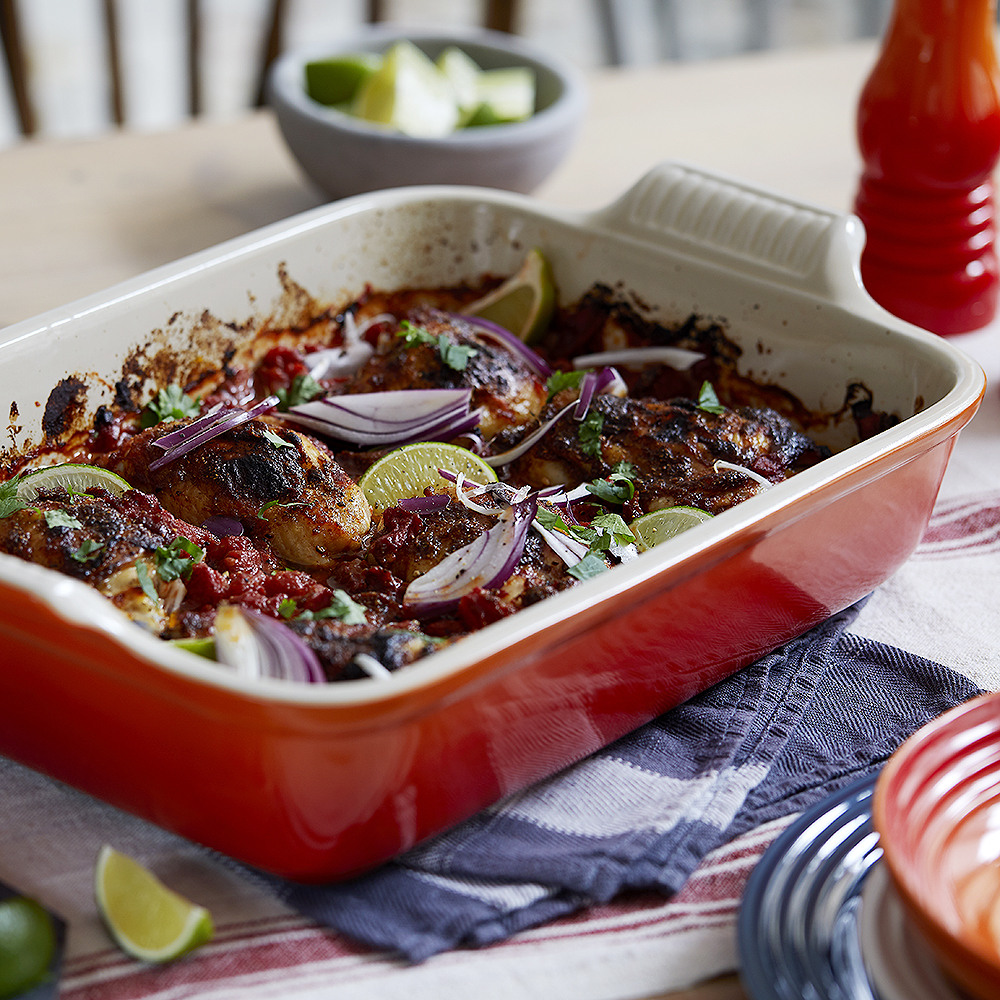 Ugnsformset Stengods 25+32 cm Cerise