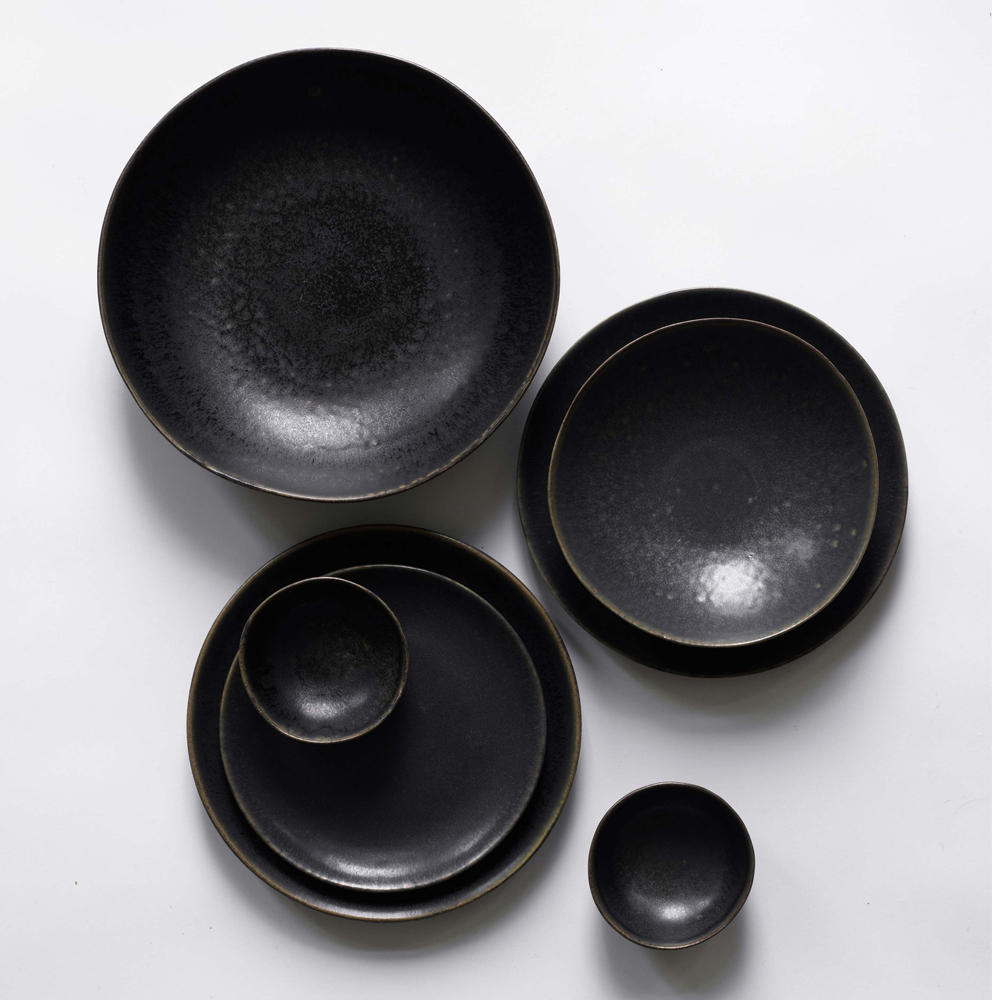 Bastia Serveringsskål Medium 340 cl Svart