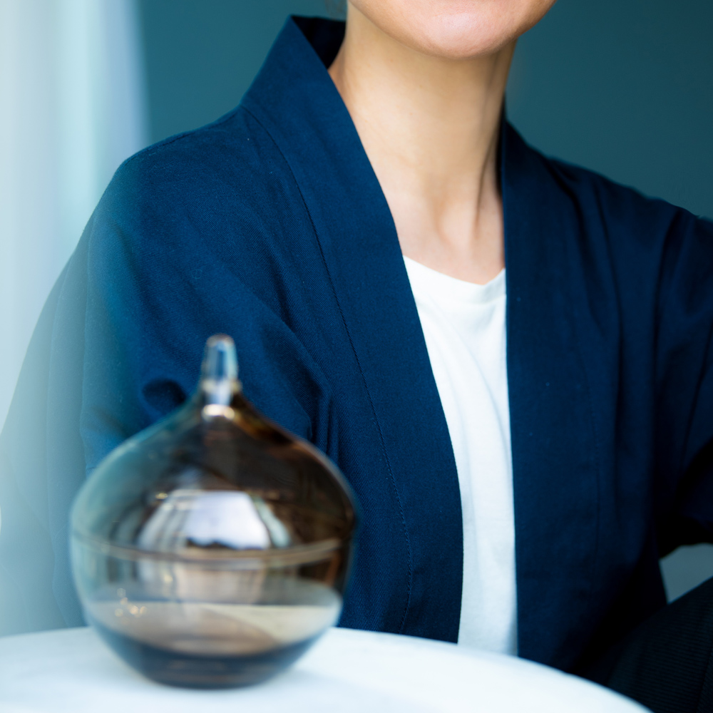 Drops Burk 13x16 cm Ljusbrun