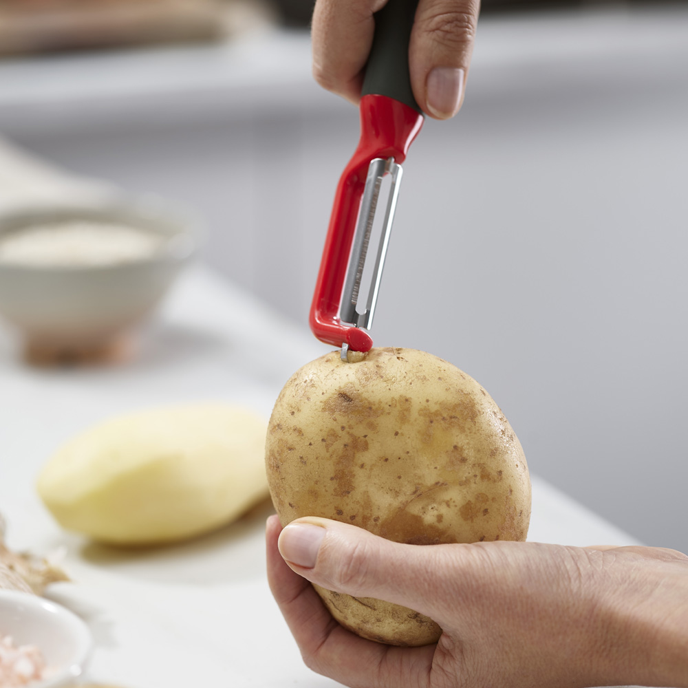 Duo Skalare 19 cm Röd/Grå