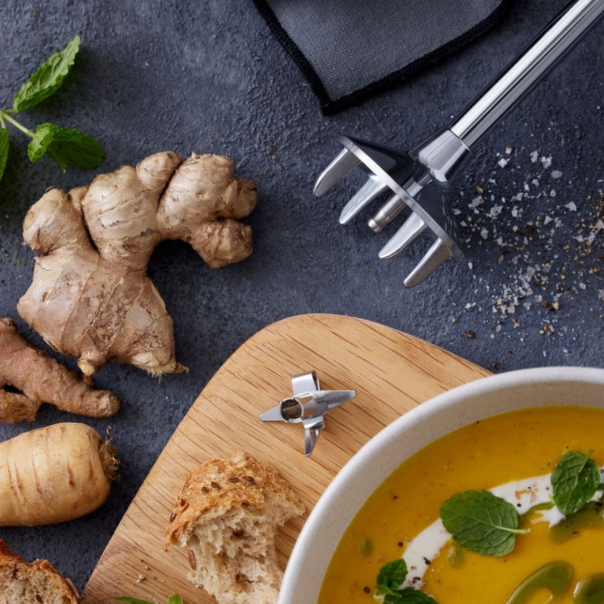 Bamix Stavmixer Deluxe C 200 w Vit