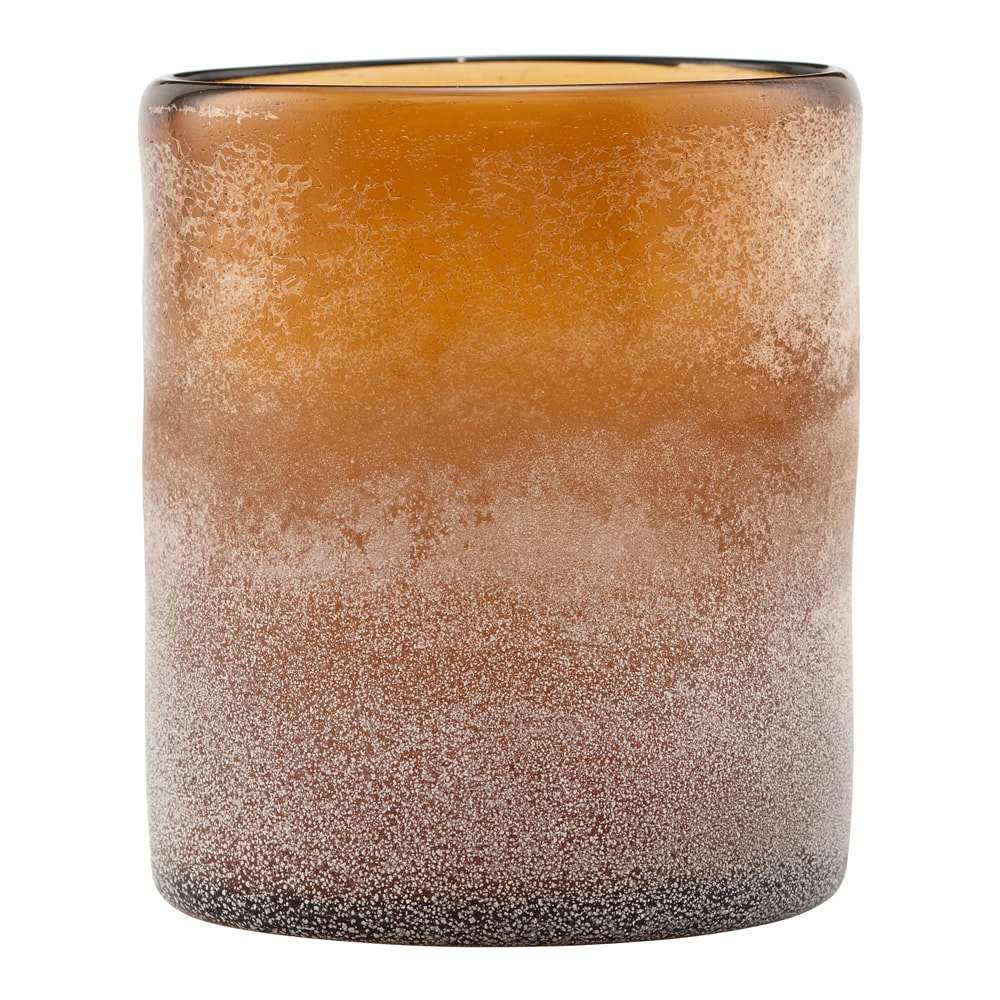 Mist Ljushållare Glas 11,5 cm Brun