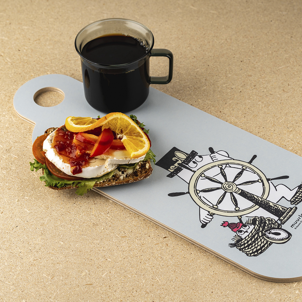 Mumin Skärbräda / Serveringsbräda 17x44 cm