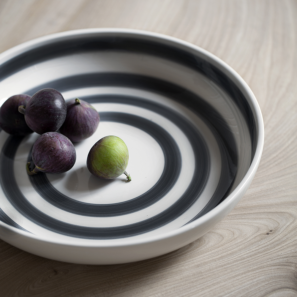 Omaggio Fat 30 cm Svart