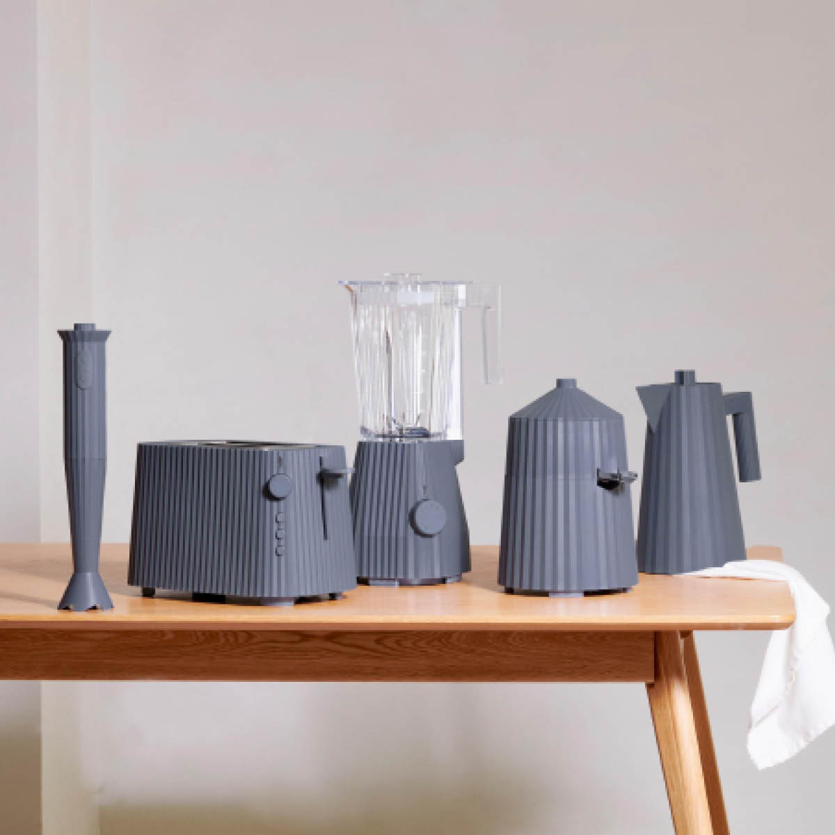 Plissé Vattenkokare 1,7 L Gr&aring;