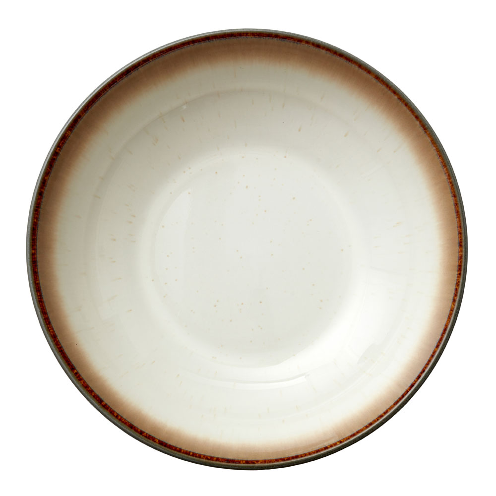 Pastaskål 20 cm Grå/Gräddvit