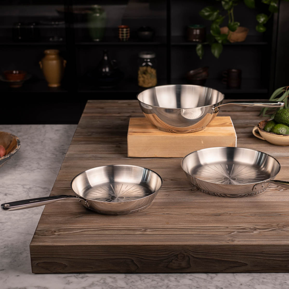 Fiskars All Steel Pure Stekpanna 28 cm Rostfritt stål