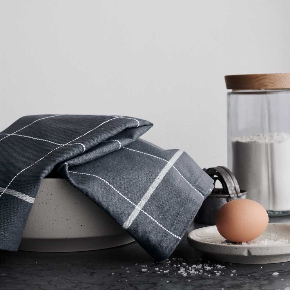 Gamma Kökshandduk 50x70 cm Mörkgrå