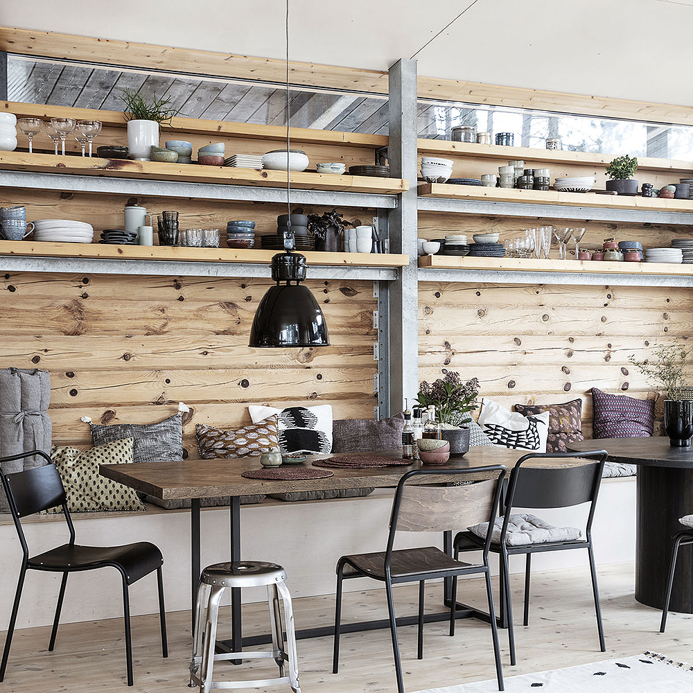 Volumen Taklampa 35 cm Svart