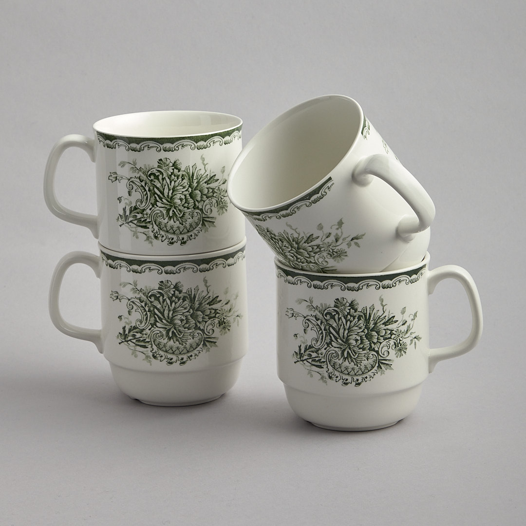 Grön Anna Muggar 4 st