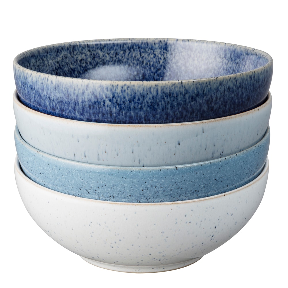 Studio Skål 17 cm 4-pack Blå