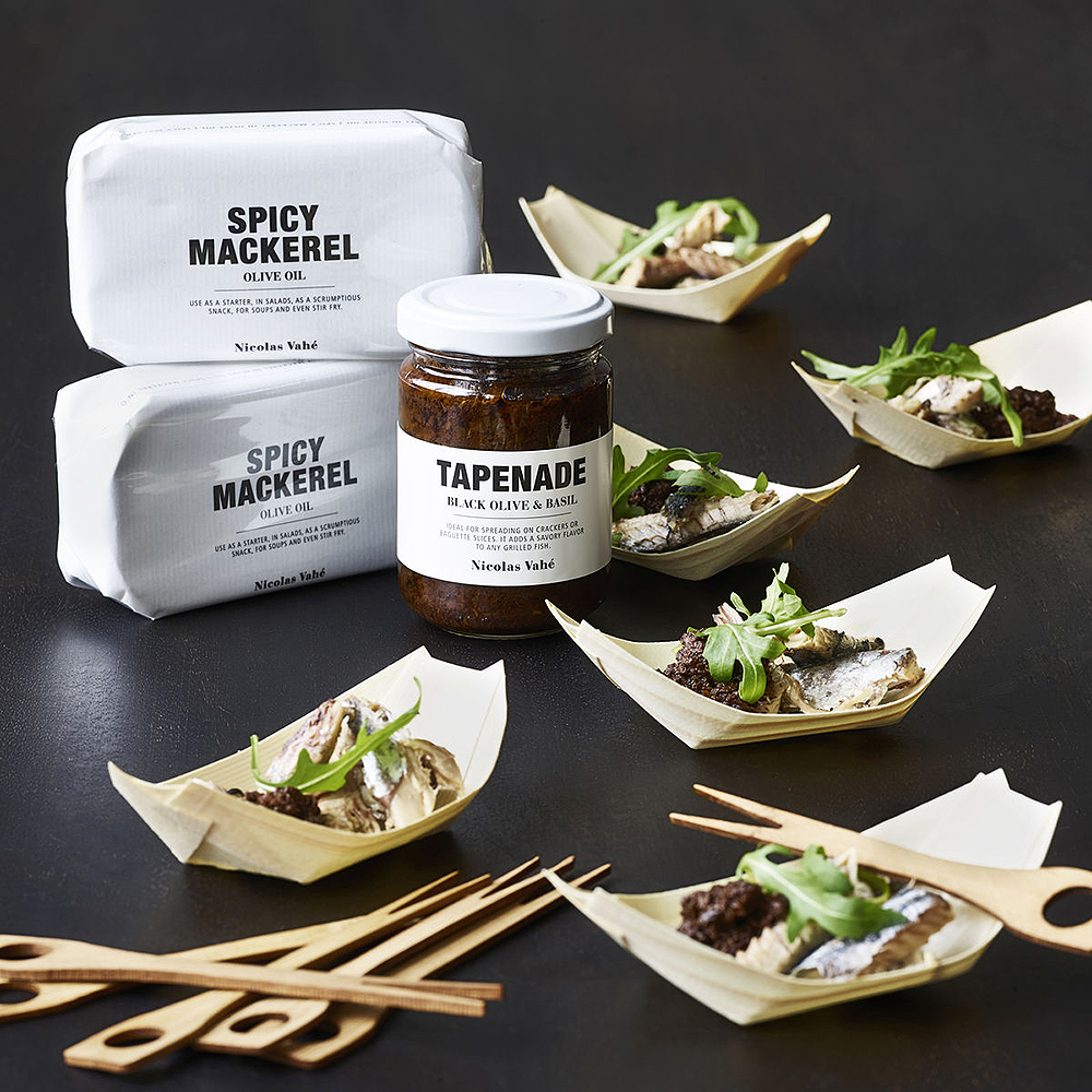 Tapenad Svarta oliver & Basilika 140 g