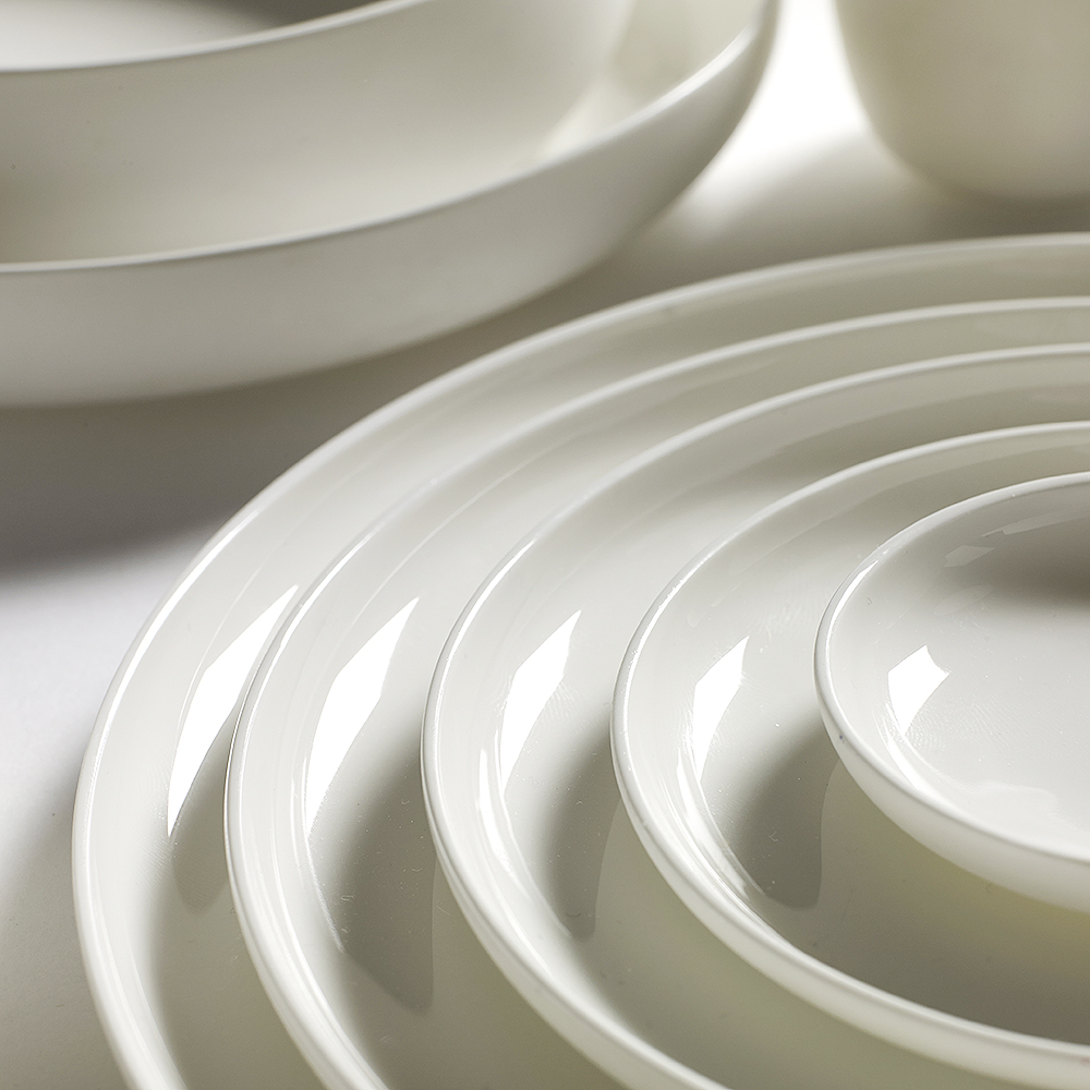 Base Tallrik låg 16 cm Vit blank