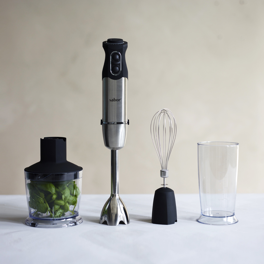 Ultimate Stavmixer 1000 W Rostfri/Svart