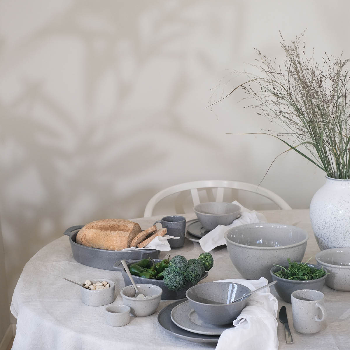 Granite Ugnfast Form 2L Grå