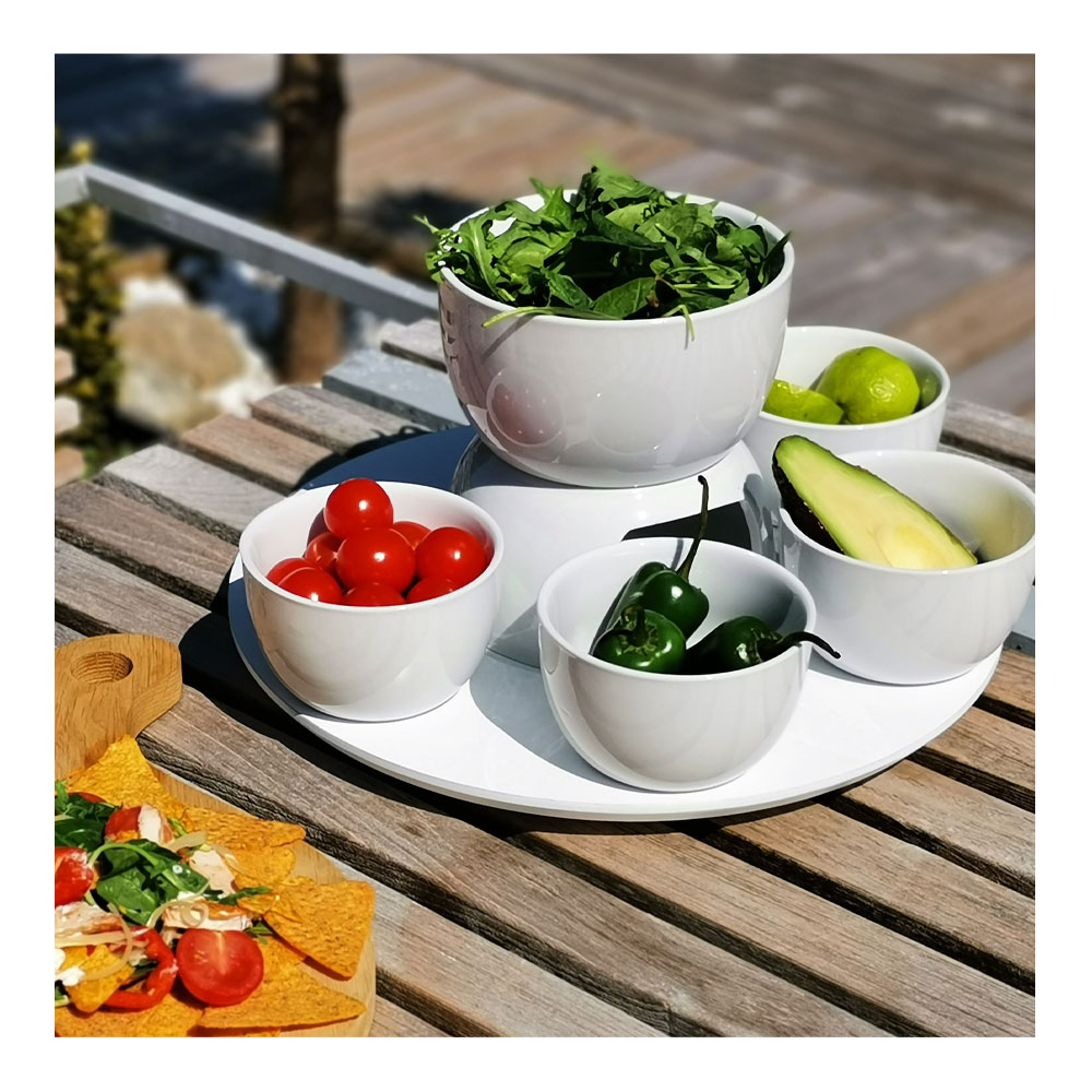 Mex Tacoset 9 Delar Vitt