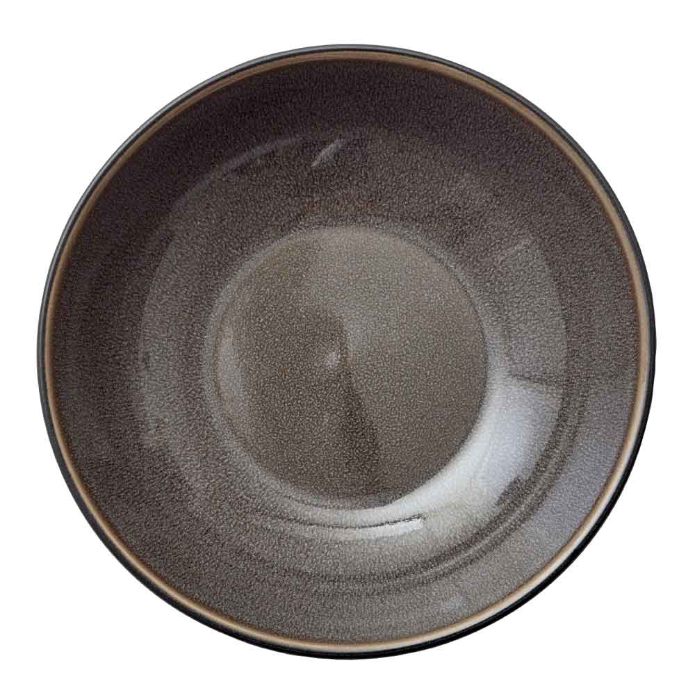 Pastaskål 20 cm Svart/Grå