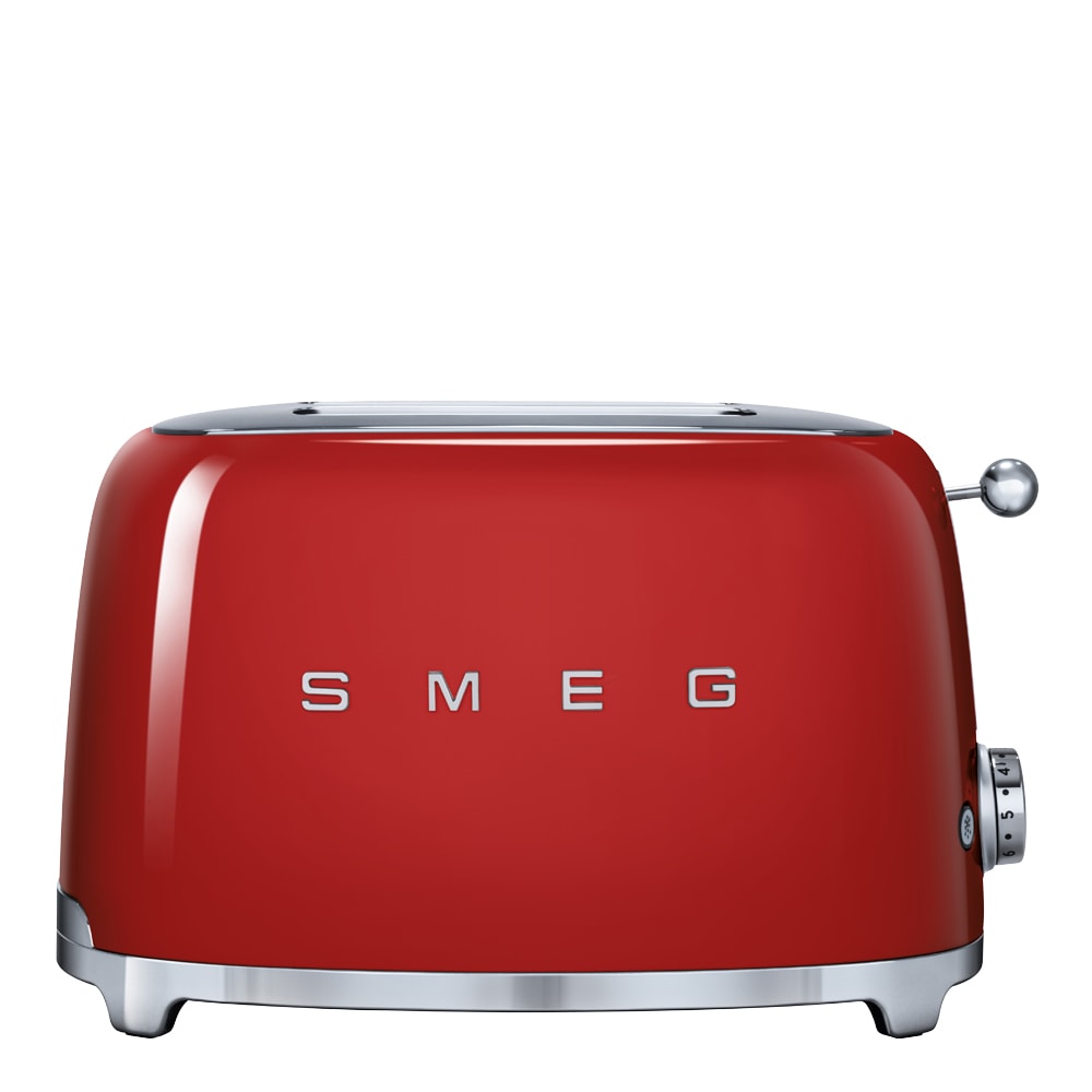 Smeg 50's Style Brödrost 2 skivor Röd
