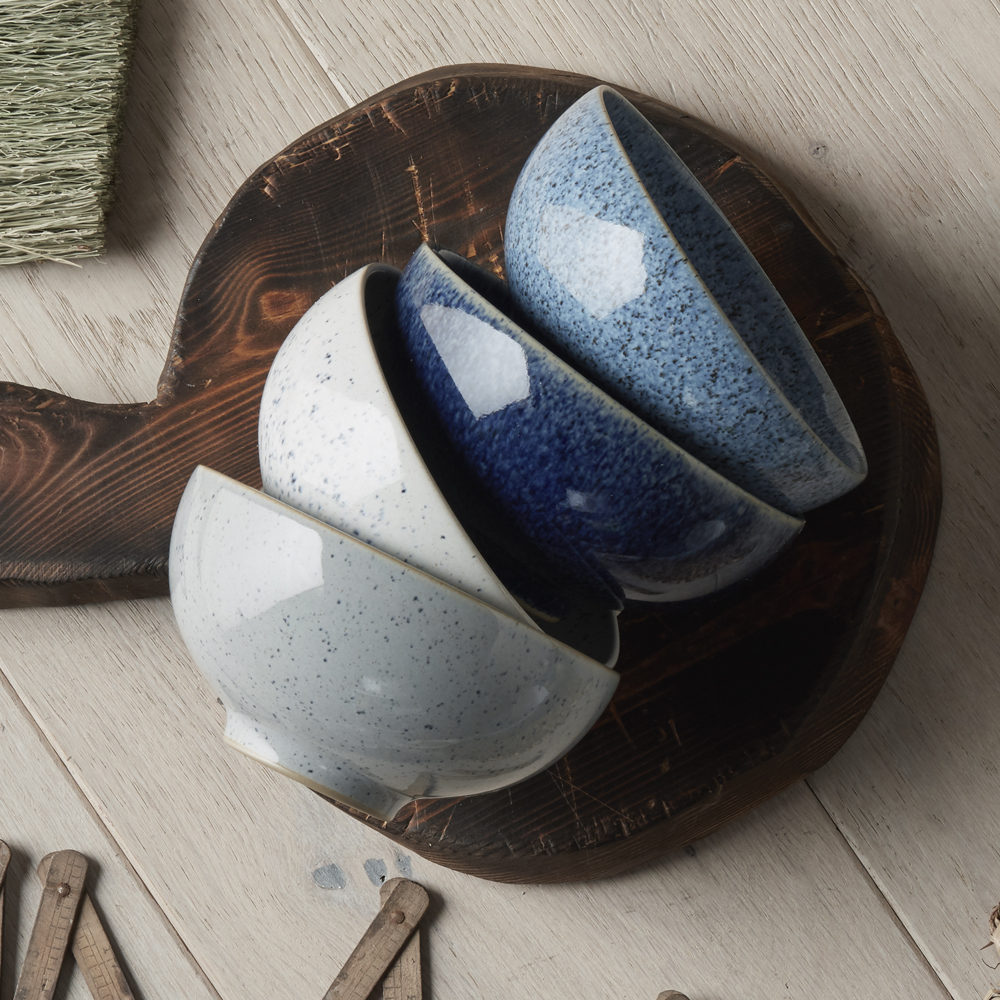 Studio Skål 13 cm 4-pack Blå