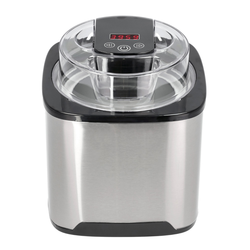 Glassmaskin utan Kompressor 12 watt 2 L Stål/Svart