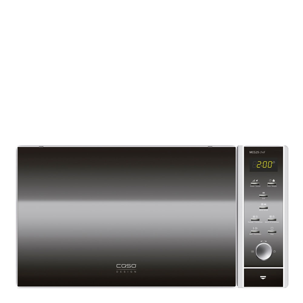 Mikrovågsugn MCG25 Chef Stål/Svart
