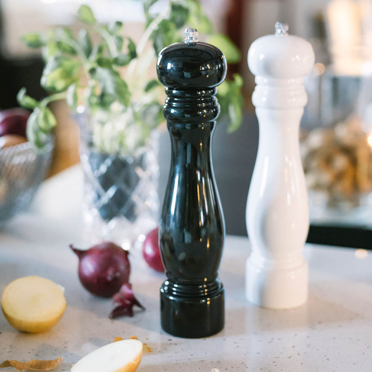 Salt- och pepparkvarn 26,5 cm Vit