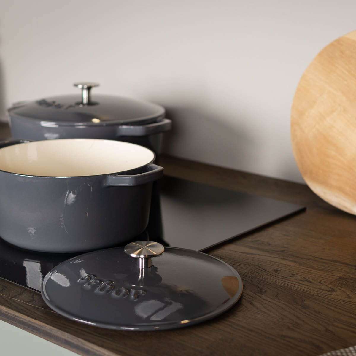 Sabor Gjutjärnsgryta 6,7 L Grå