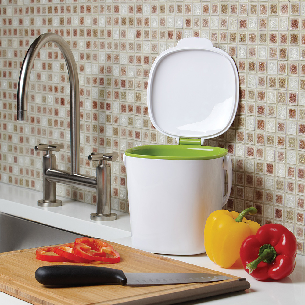 Good Grips Kompostkärl 2,8 L Vit