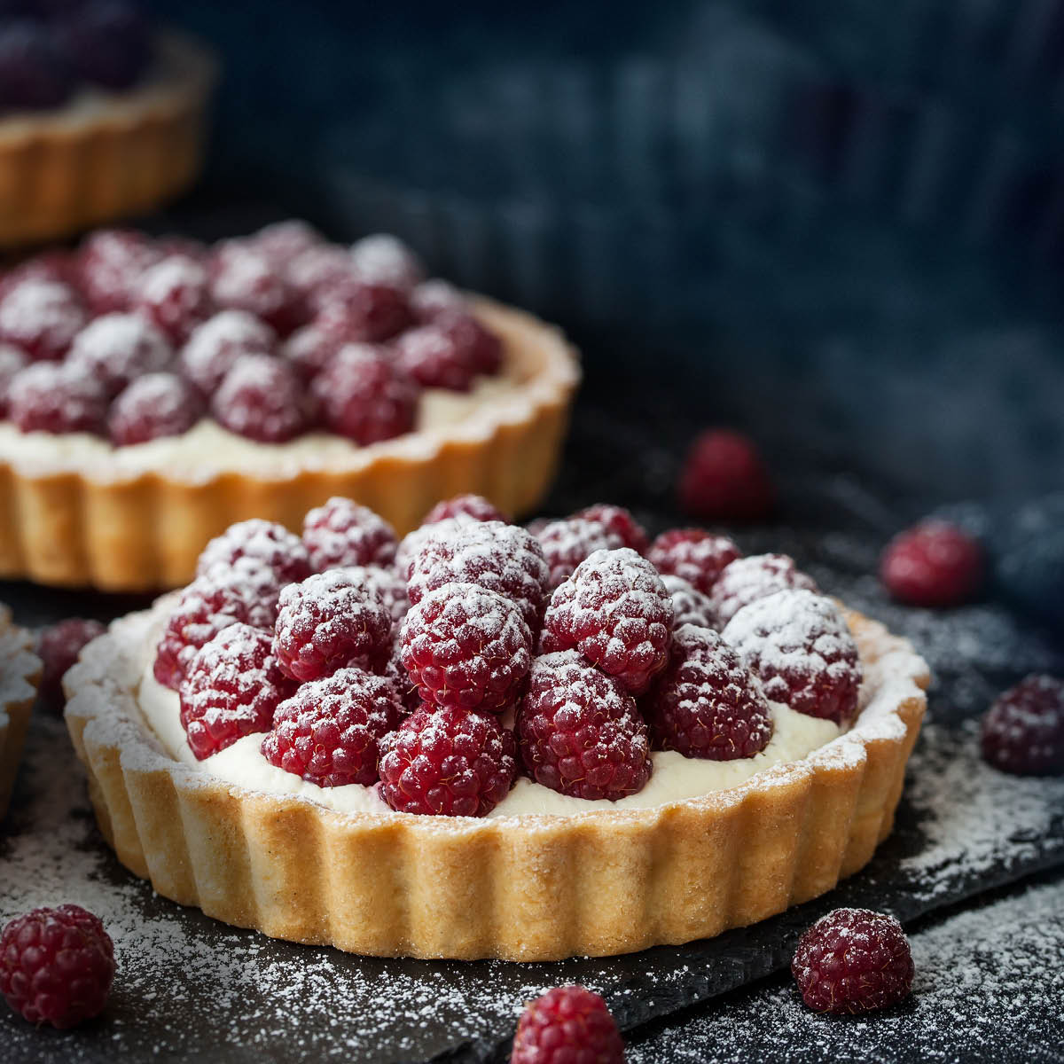 bAYk Bakform 9 x2 cm 4-pack Grå