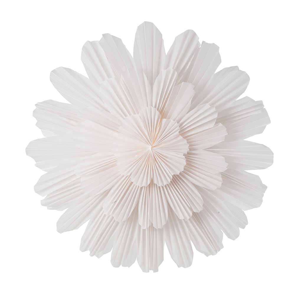 Snöblomma Julstjärna 68cm Vit