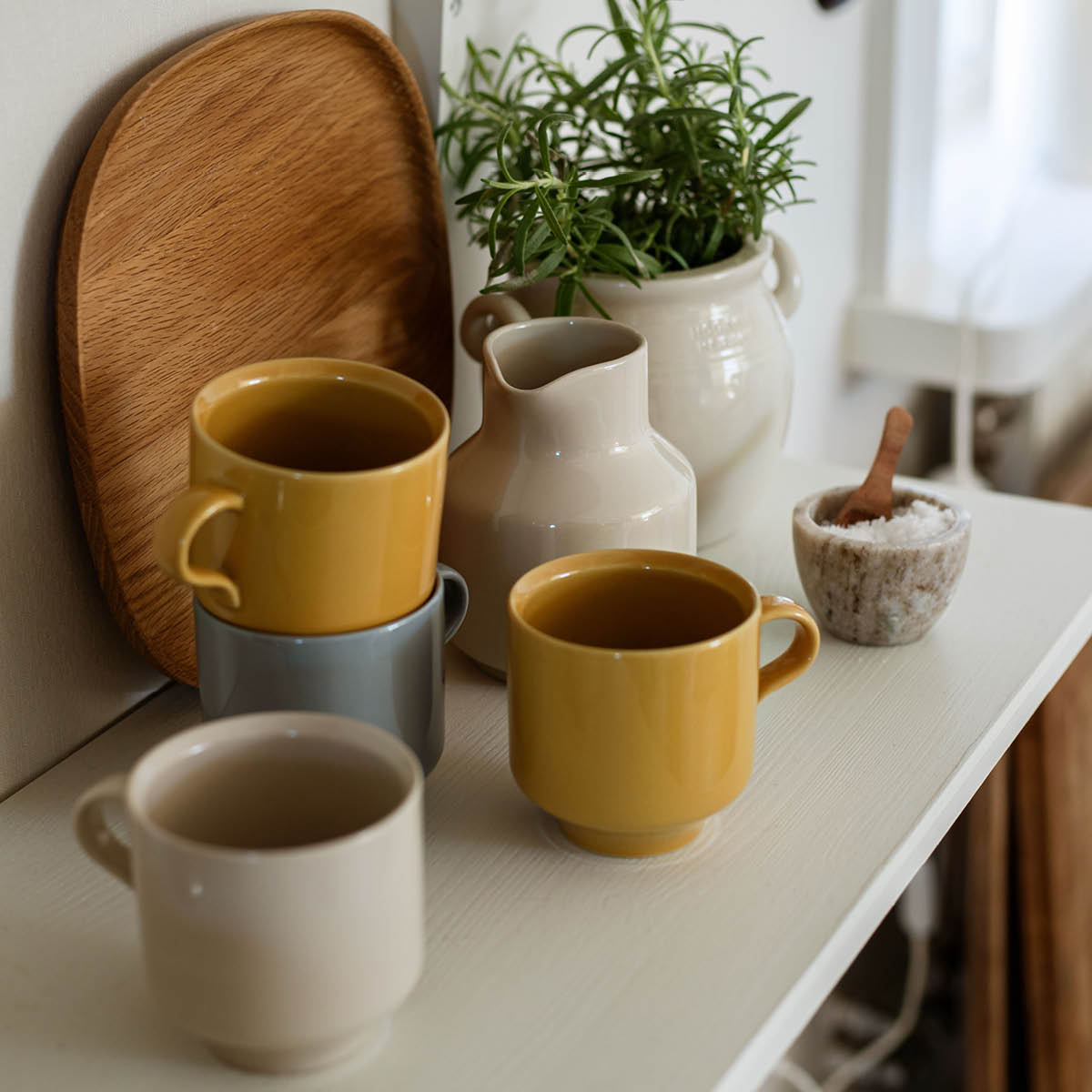 Höganäs Keramik Daga Mugg 30 cl Ockra