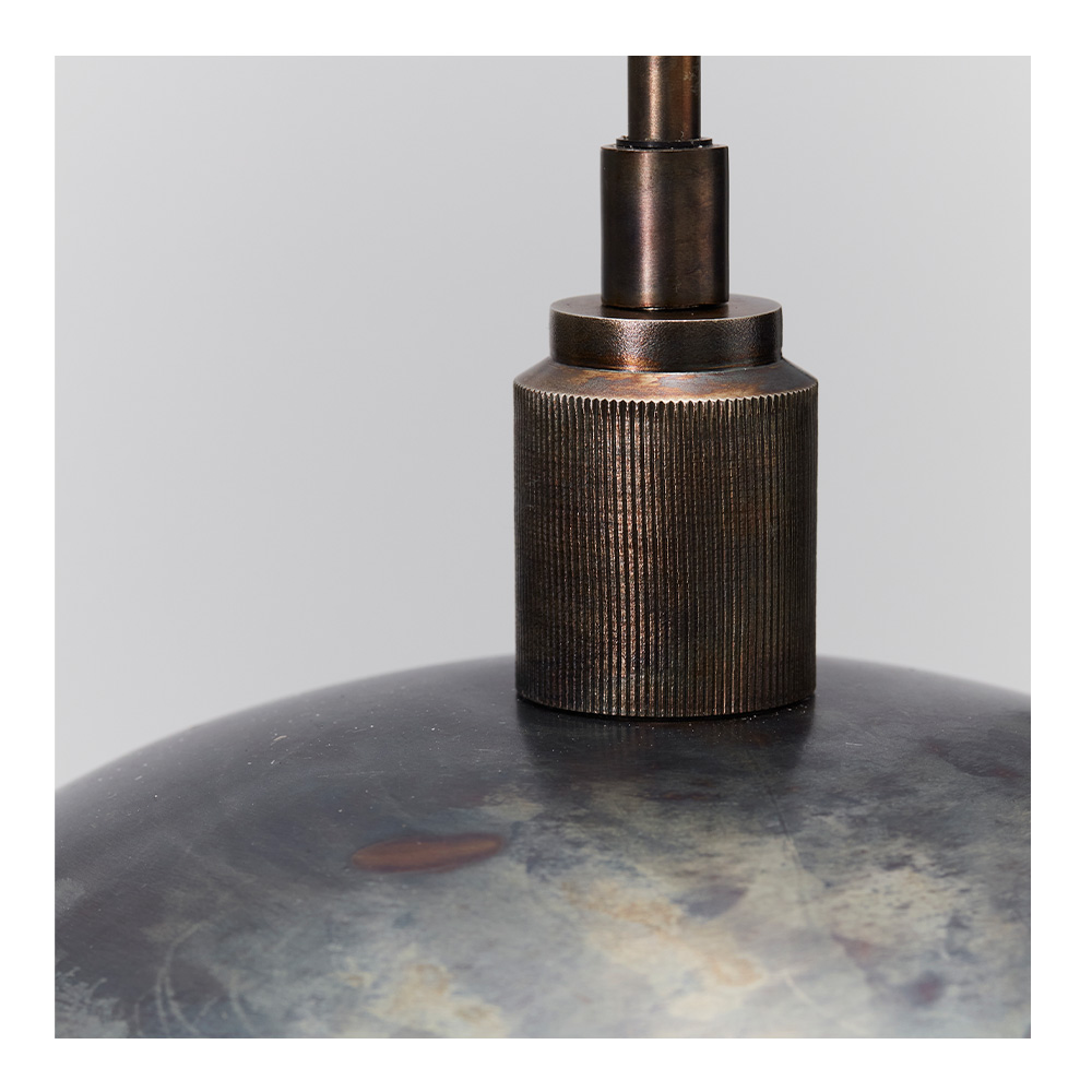 Boston Taklampa 32 cm Antikbrun