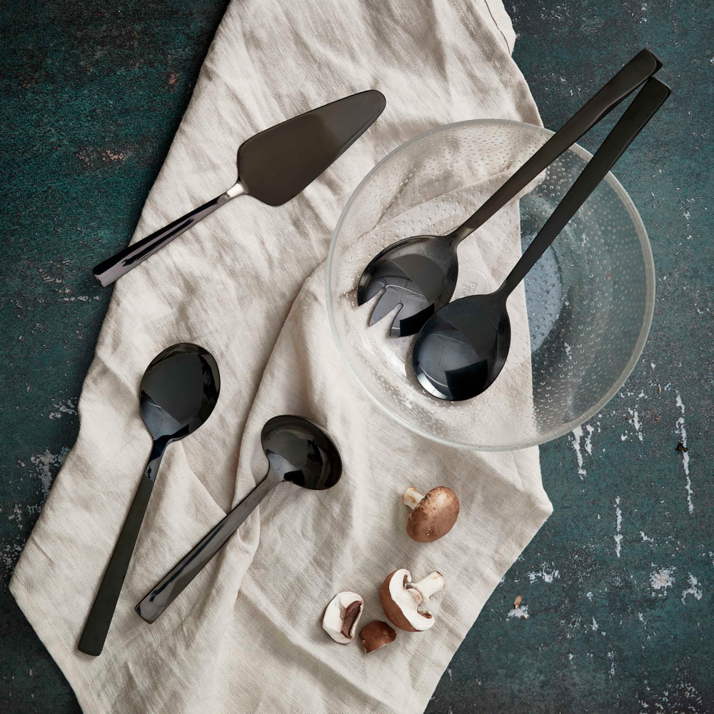 Raw Serveringset 5 delar Svart