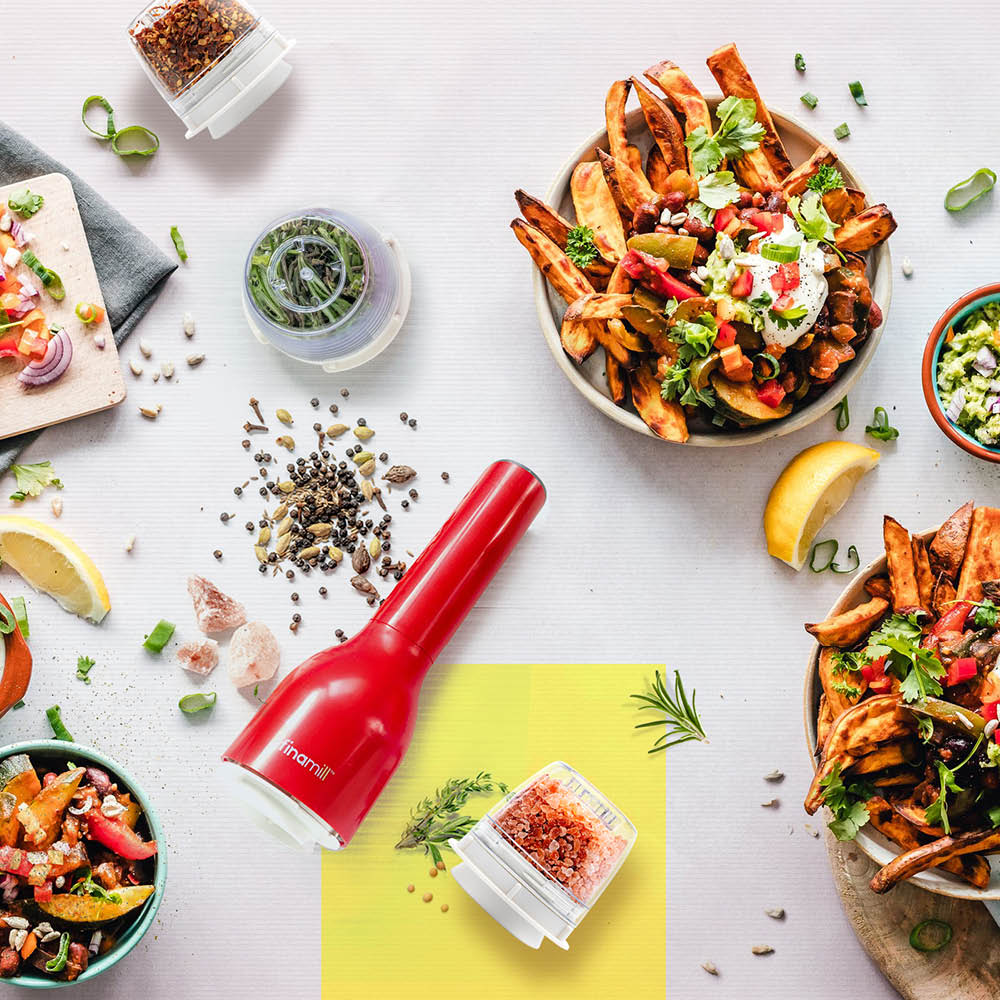 Uppladdningsbar Kvarn 22,7 cm Sangria